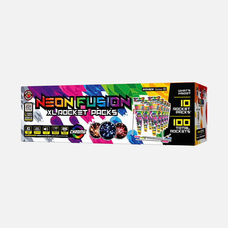 Paquetes de Cohetes Neon Fusion® XL®
