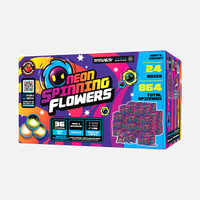 Neon Spinning Flowers™
