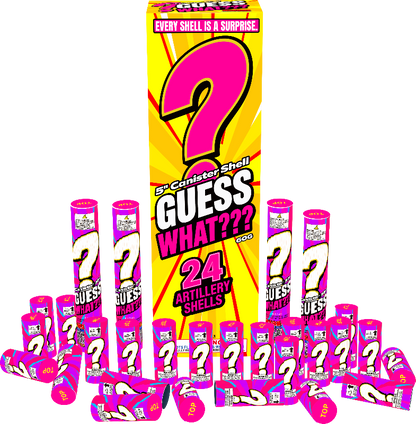 Guess What??? 5 in. 24-Shot Canister Shell Kit