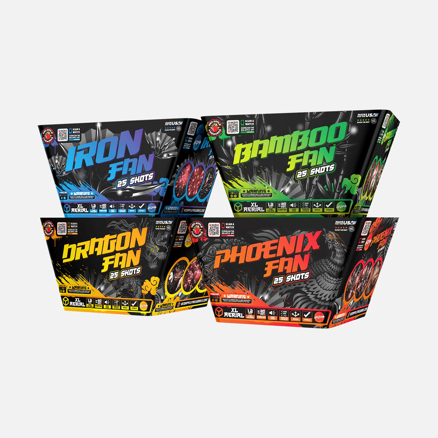Fans 100-Shot XL Aerial Finale Set