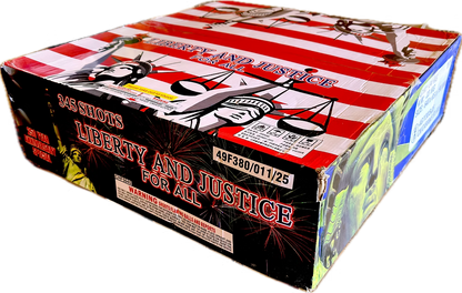 Liberty and Justice for All 345-Shot XXL Aerial Cake