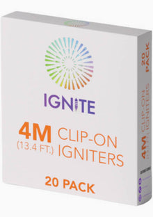 IGNITE 4M (13.4 Ft) Clip-on Igniters (20-Pack)