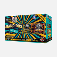 Calavera® Bandidos 48 disparos, sets de fuegos artificiales aéreos estándar para finales®