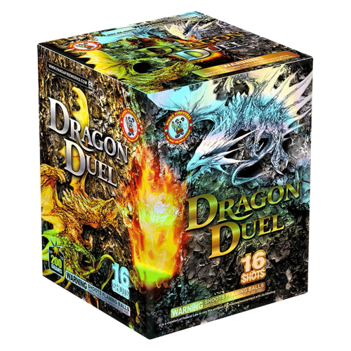 Dragon Duel 16-Shot Standard Aerial Cake