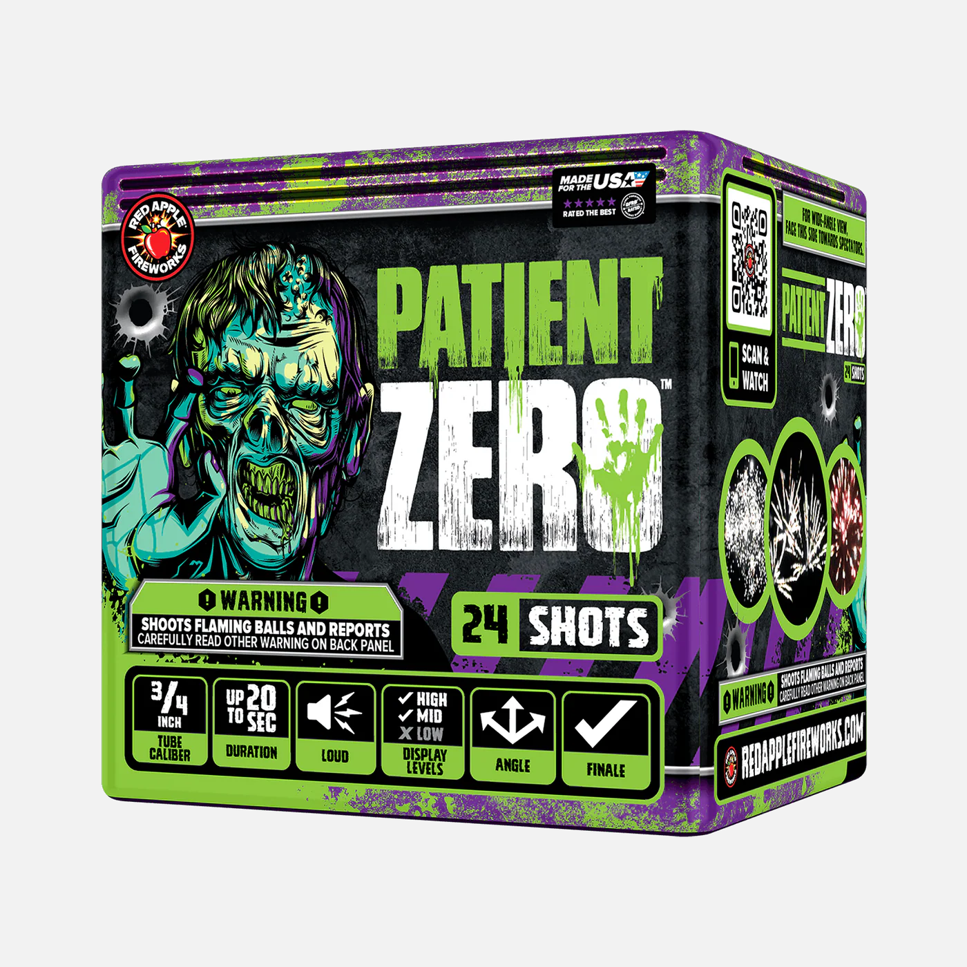 Patient Zero 48-Shot Standard Aerial Finale Set