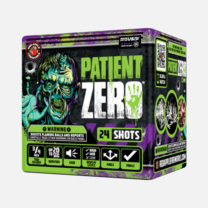 Patient Zero 48-Shot Standard Aerial Finale Set
