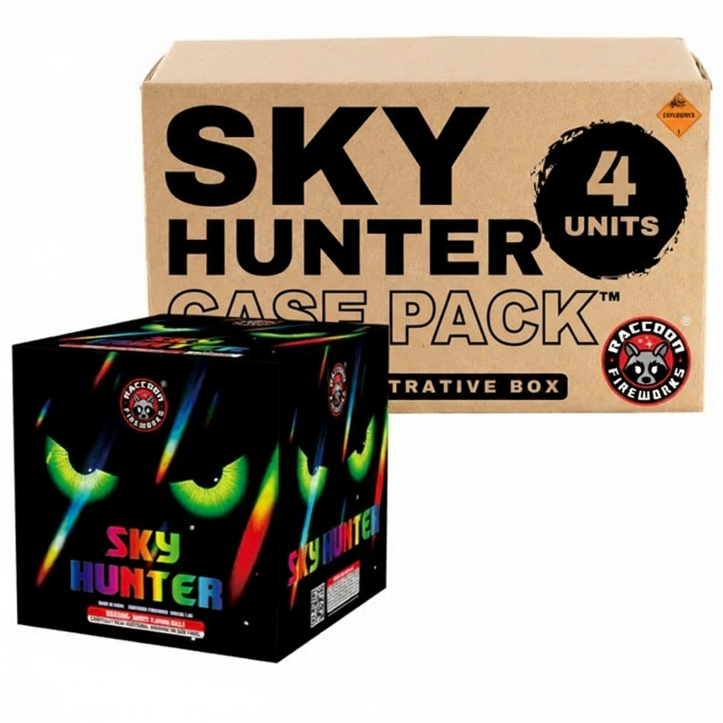 Sky Hunter 20-Shot XL Aerial Cake | Case Pack™ 4/1