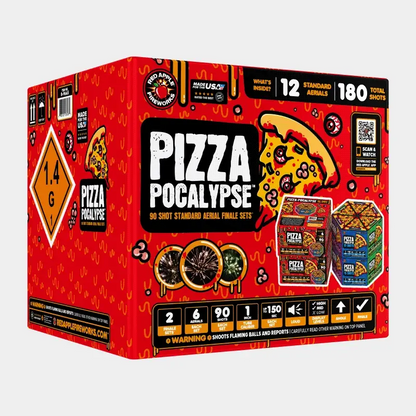 Pizza-Pocalypse™ 90 Disparos Estándar de Sets de Finales Aéreos®