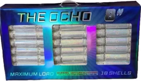 The Ocho 18-Shot 8in. Canister Shells