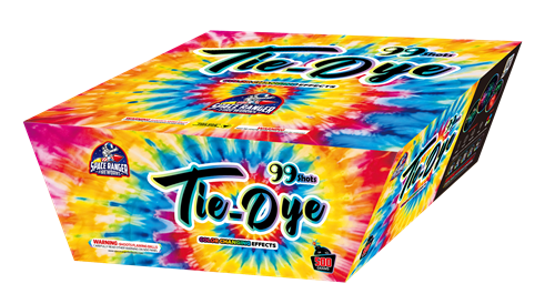 Tie-Dye 99-Shot XL Aerial Cake