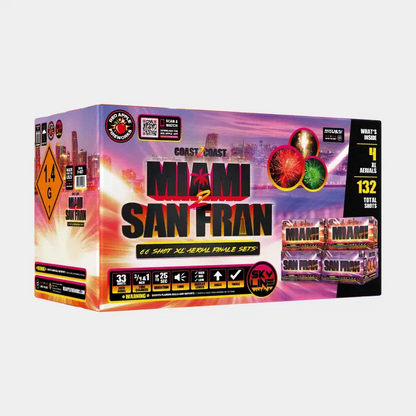 Miami 2 San Fran™ 66 Shots XL® Juego de final aéreo®