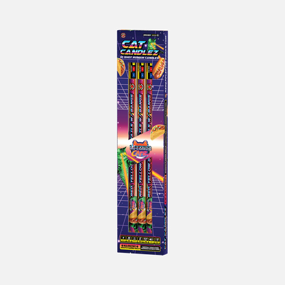 Cat Candlez™ 10 Disparos de Velas Romanas