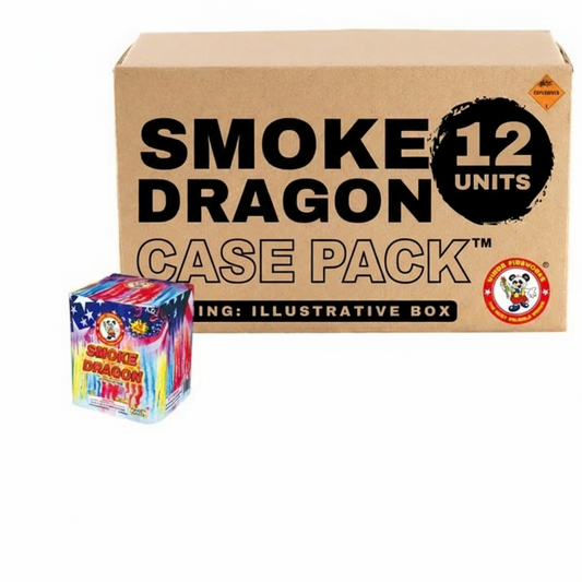 Smoke Dragon 16-Shot Standard Aerial Cake