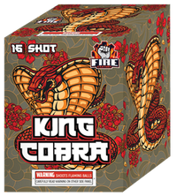 King Cobra 16-Shot Standard Aerial Cake