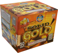 Torta aérea XL de 30 disparos Solid Gold