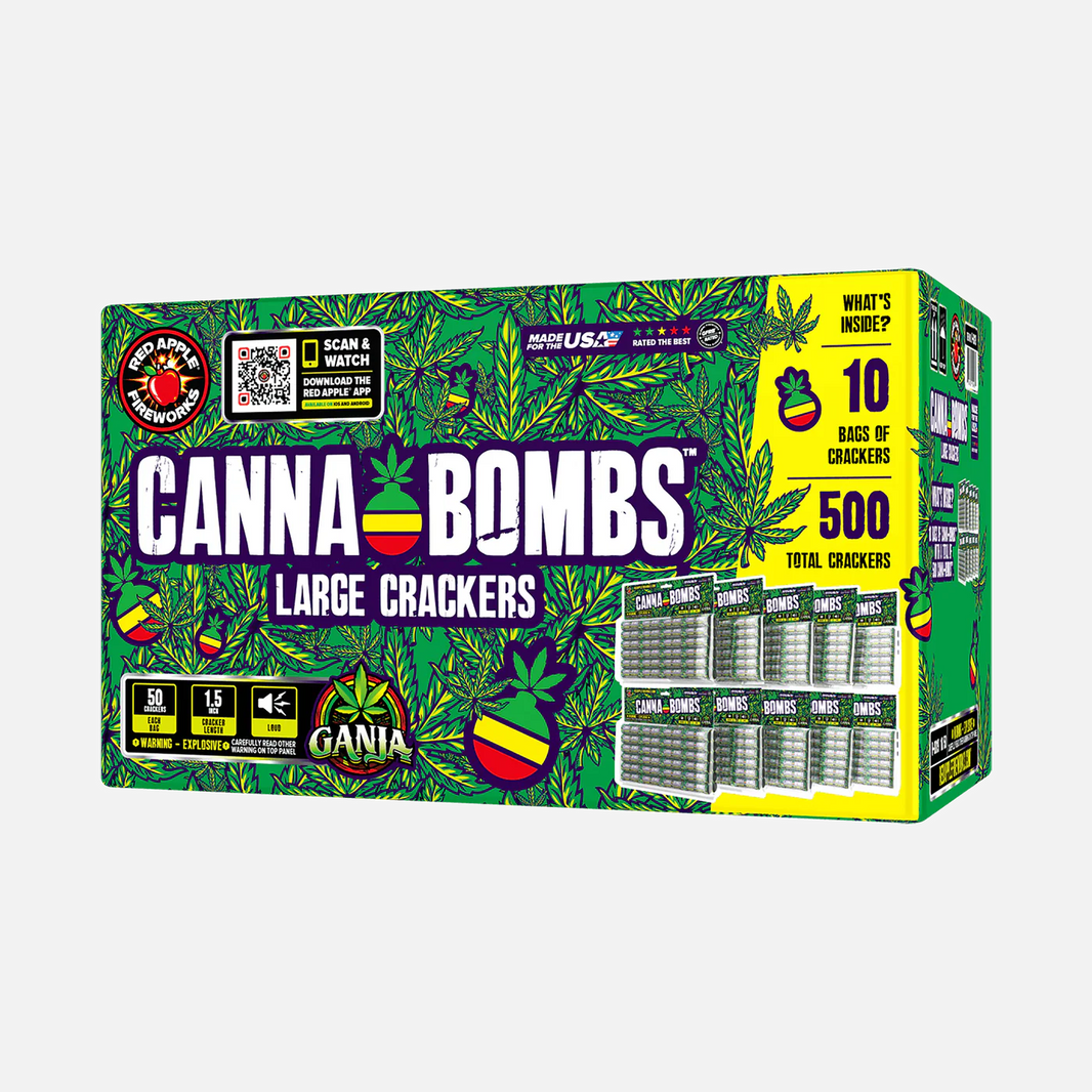 Canna-Bombs™ Bolsa de 50 petardos estilo M-1000
