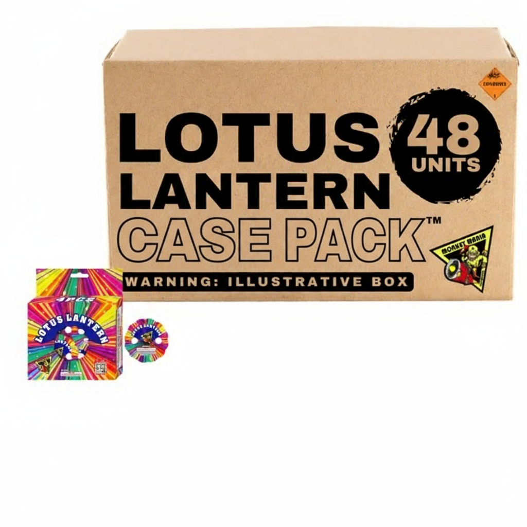 Linterna de Loto Novedad Terrestre | Caja de Venta ™ 48/1