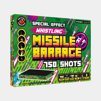 Bombardeo de Misiles de Efecto Especial 750 Disparos™