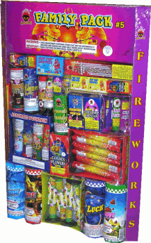 Family Pack #5 Fireworks Assortment