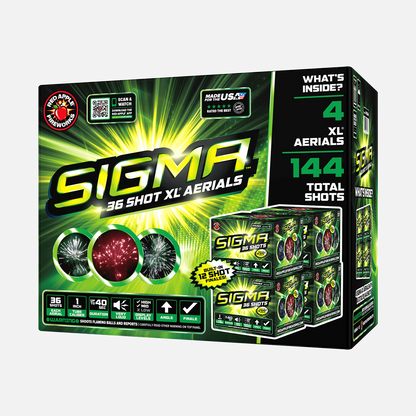 Sigma 36-Shot XL Aerial Cake