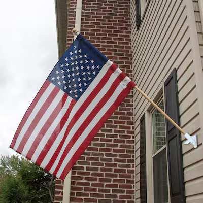 Valley Forge Flag 4.25-ft W x 5-ft H Patriotic Banner