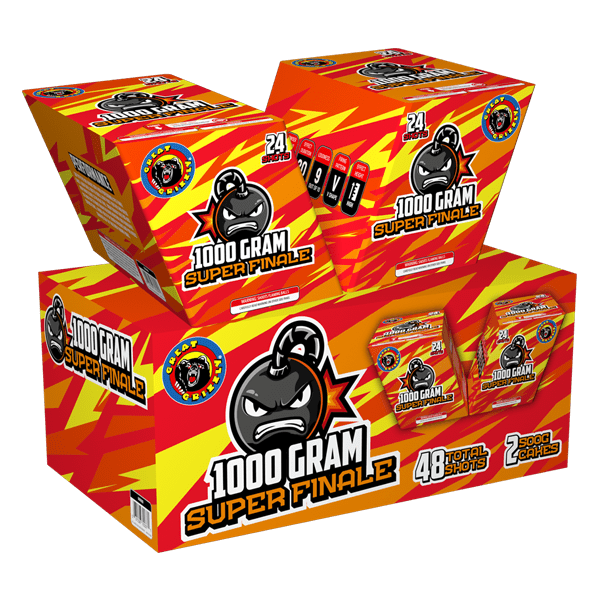 1000-Gram Super Finale 48-Shot XL Compound Cake