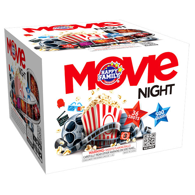 Movie Night 36-Shot XL Aerial Cake