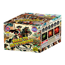 Road To Gettysburg 25-Shot XL Aerial Cake