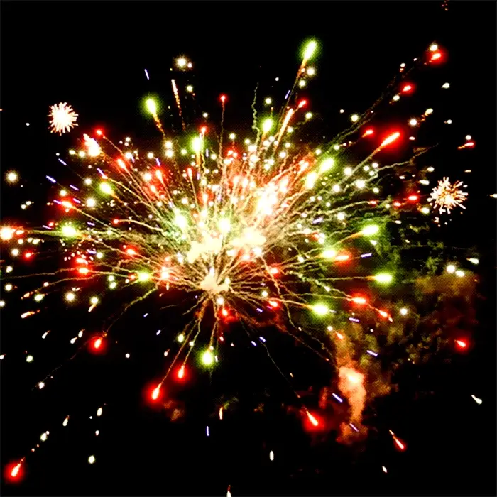 ¡Gracias por su servicio!™ Juego de fuegos artificiales de gran final aéreo de 72 disparos®