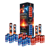 BoomDom 7in. 24-Shot Canister Shell Kit