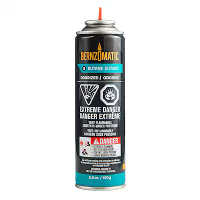 Bernzomatic Heating Butane Torch cylinder