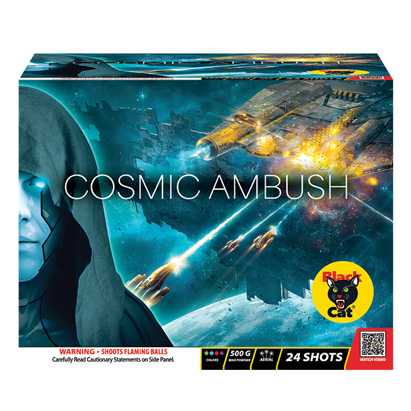 Cosmic Ambush 24-Shot XL Aerial Cake