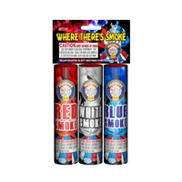 Where There's Smoke (3-Pack) Large Smoke Bomb