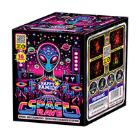 Space Rave 16-Shot Standard Aerial Cake