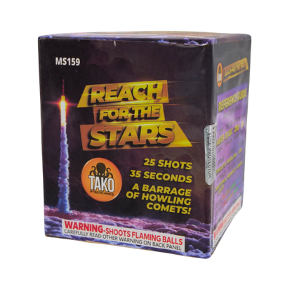 Reach for the Stars 25-Shot Standard Aerial Cake