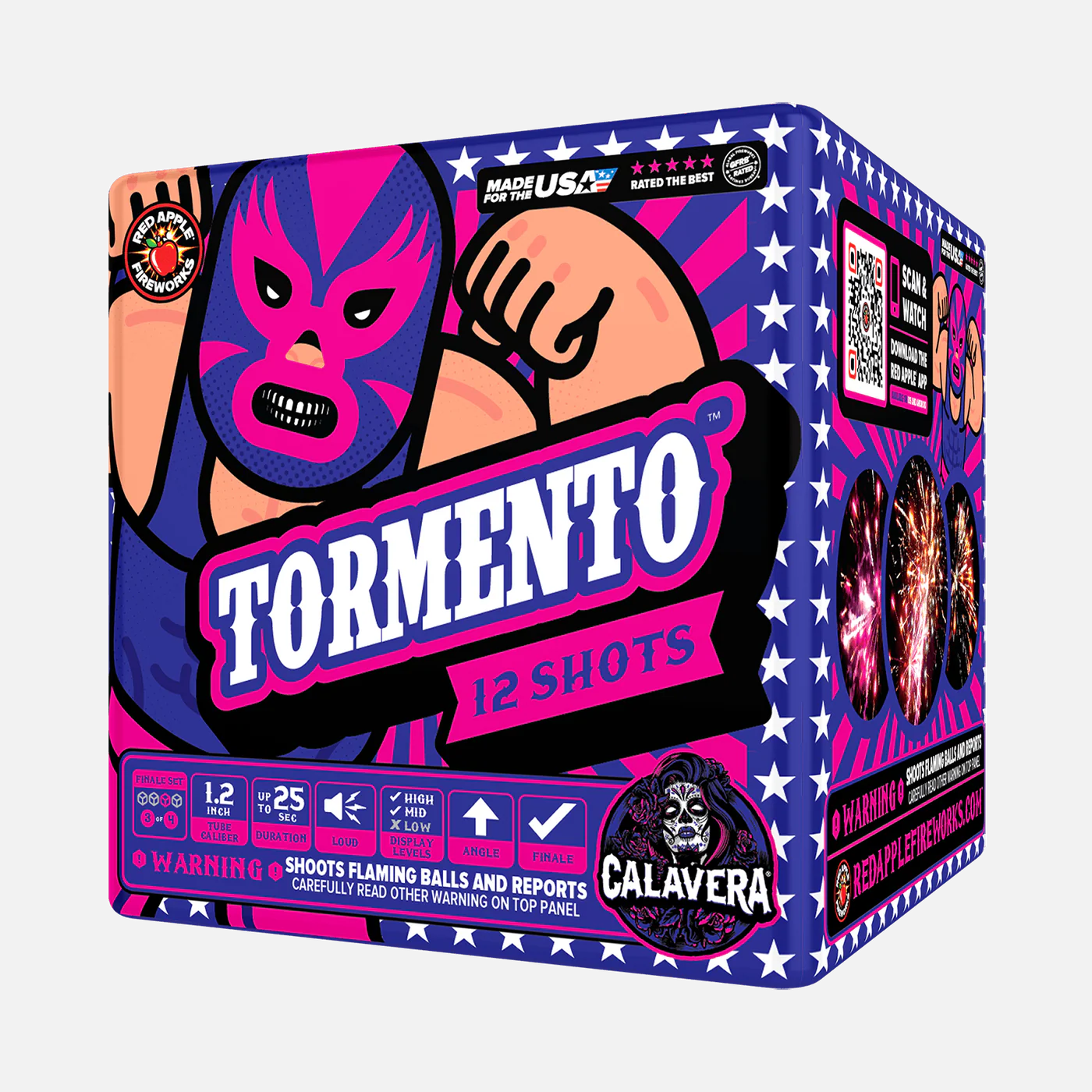 Luchadores Extremos 48-Shot Standard Aerial Finale Set