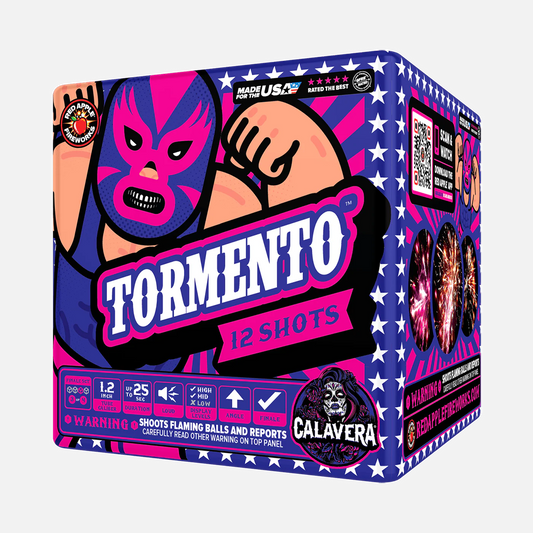 Luchadores Extremos!™ 48 Shot Standard Aerial Finale Set®