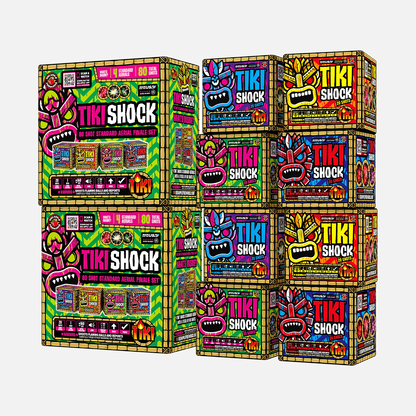 Tiki® Shock! 80 Shot Standard Aerial Finale Set®