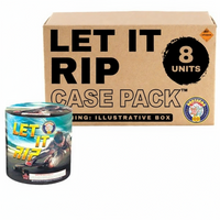 Let It Rip 12-Shot Pastel Aéreo Estándar | Caja Pack™ 8/1