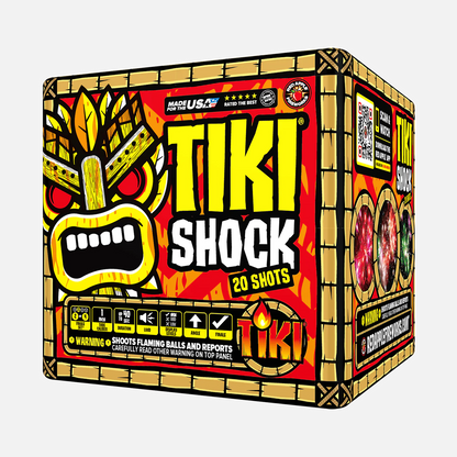 Tiki® Shock! 80 Shot Standard Aerial Finale Set®