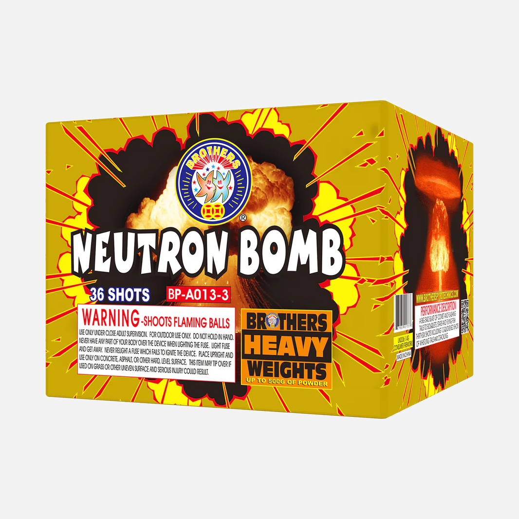 Neutron bomb 36-Shot XL Aerial Cake