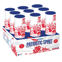 Patriotic Spirit 9-Shot XL Aerial Cake