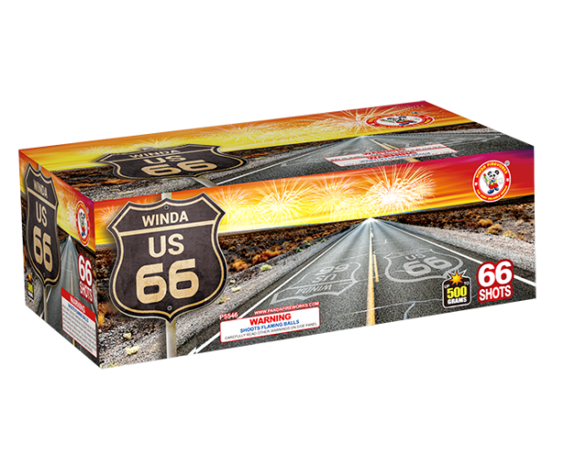 US 66 66-Shot XL Aerial Cake