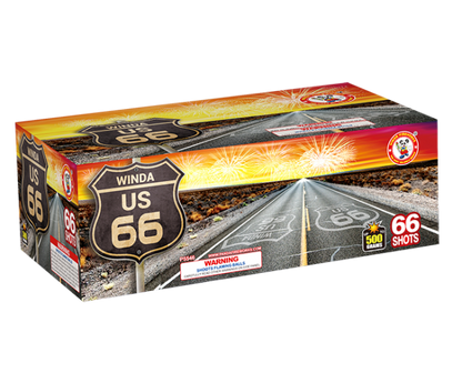 US 66 66-Shot XL Aerial Cake