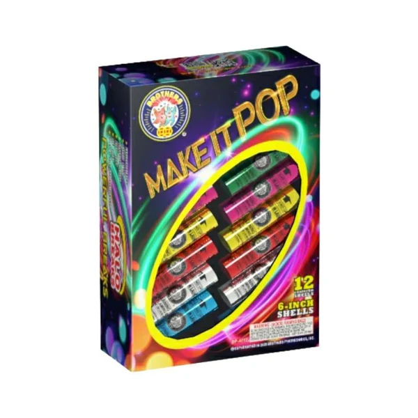 Carcasas Make It Pop de 12 Disparos