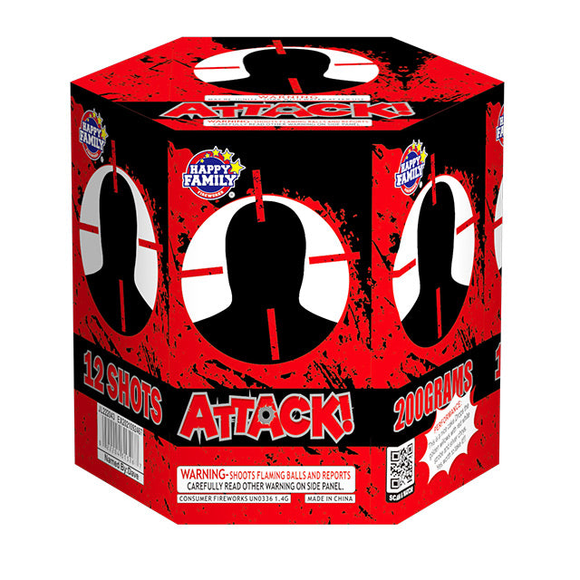 Attack 12-Shot Standard Aerial Cake