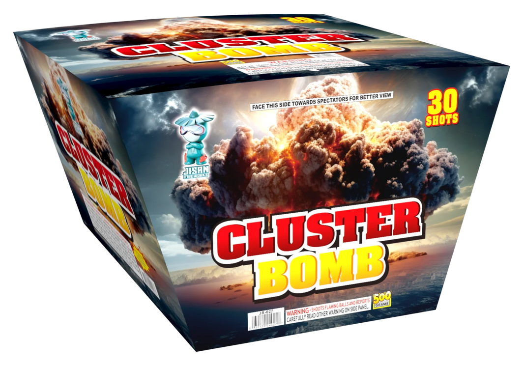 Cluster Bomb 30-Shot XL Aerial Cake