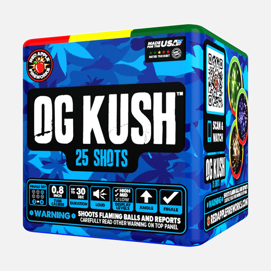 OG Kush® 150-Shots Standard Aerial Finale Set®