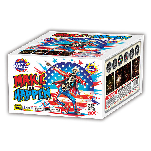 Make It Happen 23-Shot XL Aerial Cake