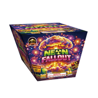 Neon Fallout 28-Shot XL Aerial Cake